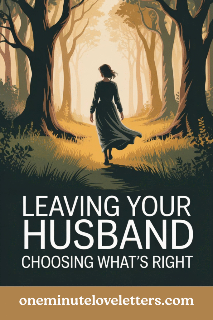 Should I leave my husband pin 1