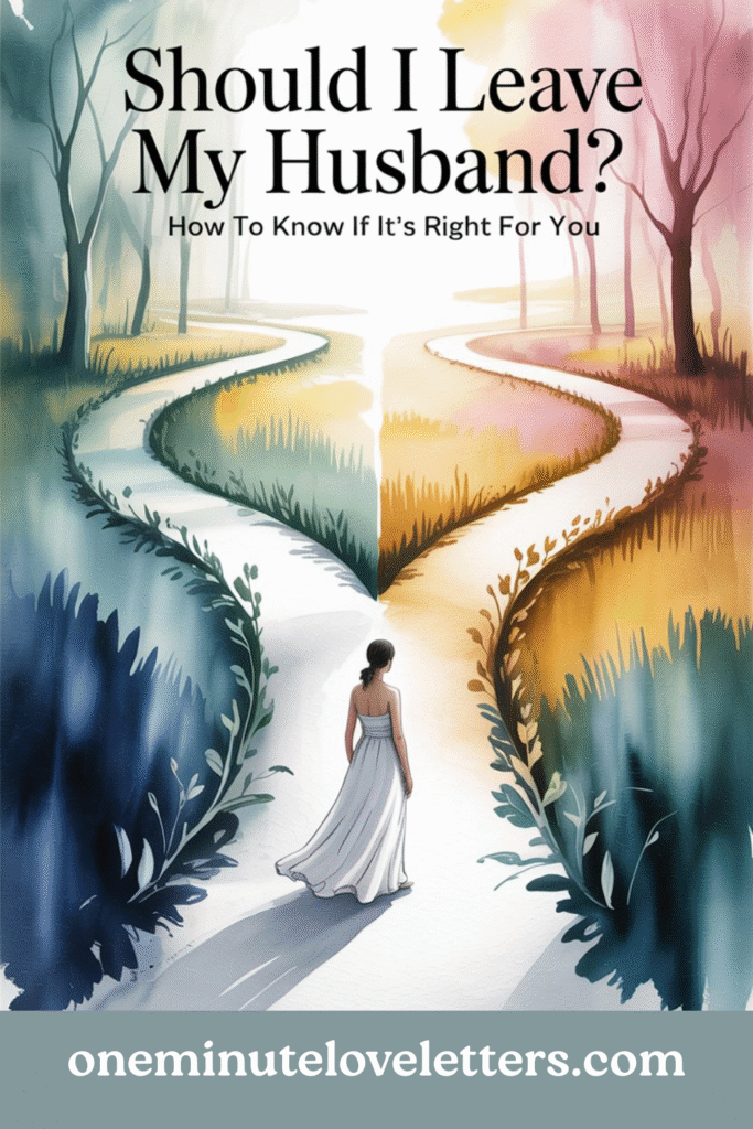 Should I leave my husband pin 2