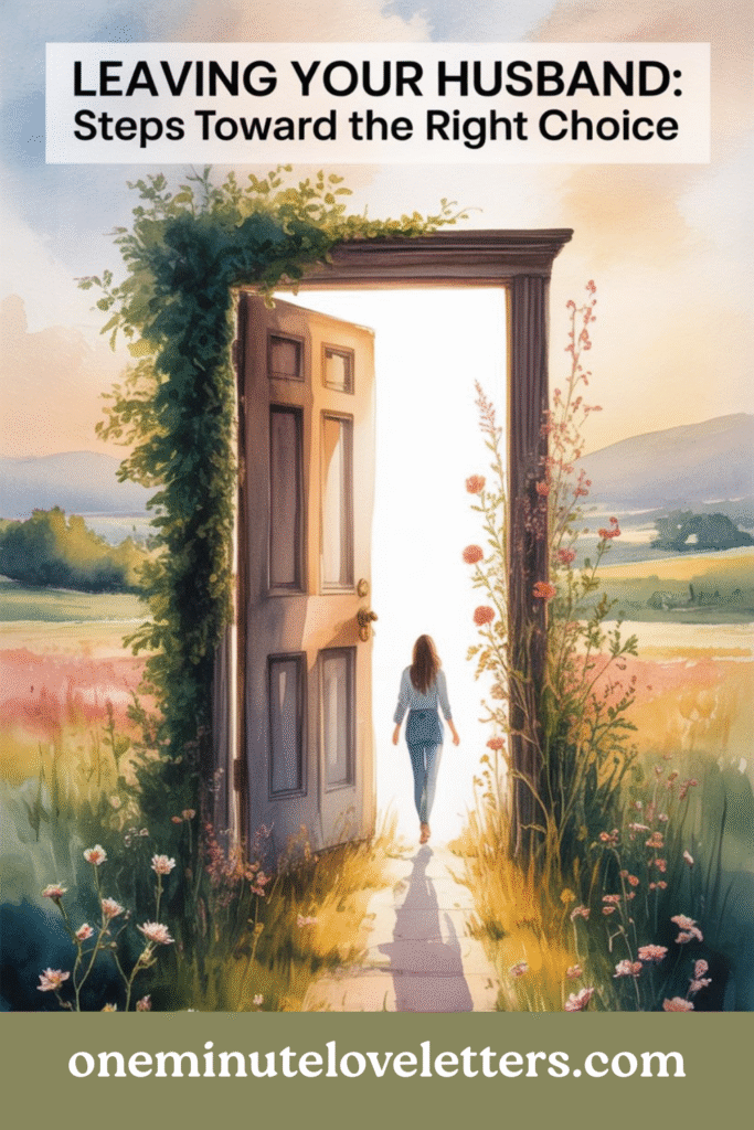 Should I leave my husband pin 3